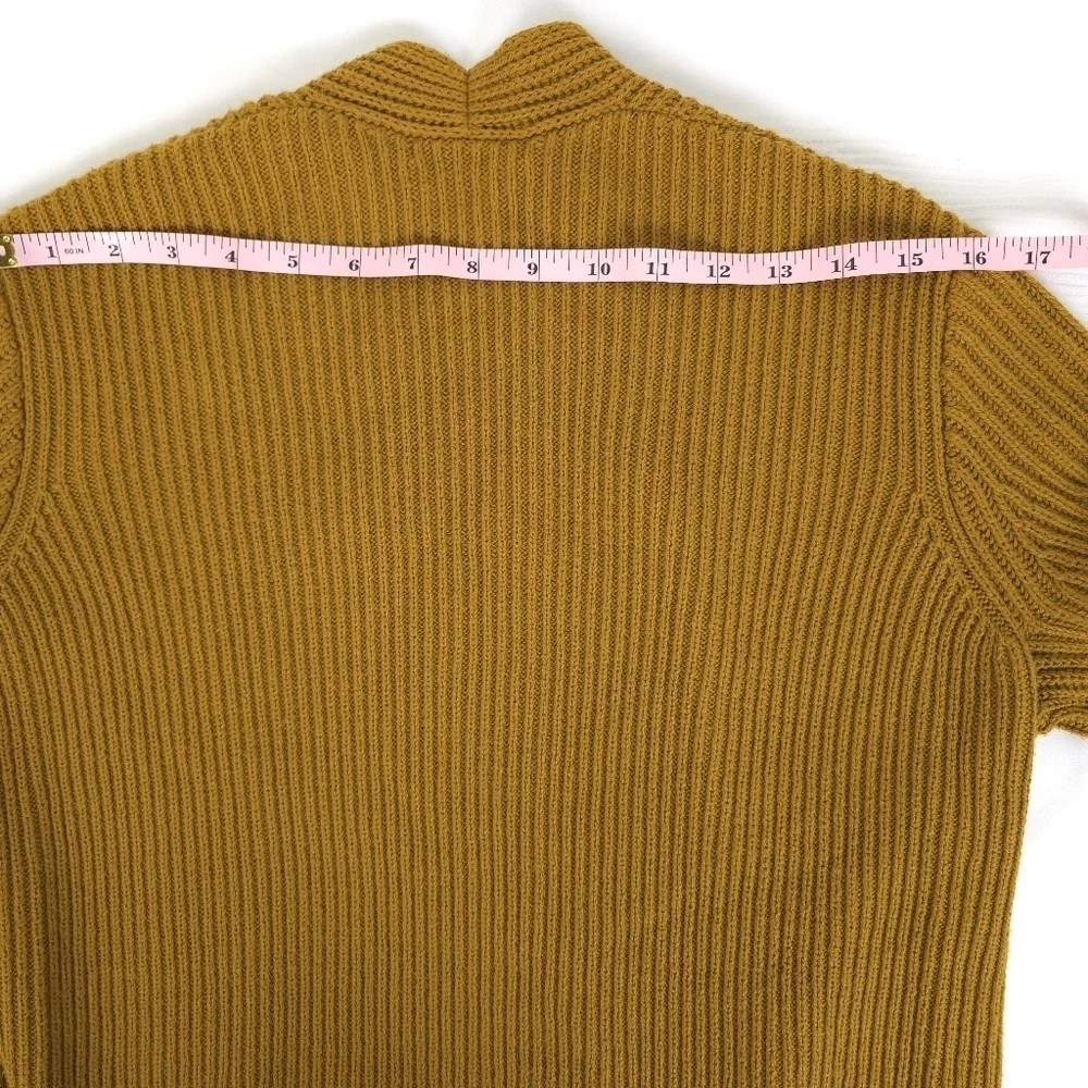 Madewell Nolan Open Stitch Patch Pocket Cotton Cardigan XS